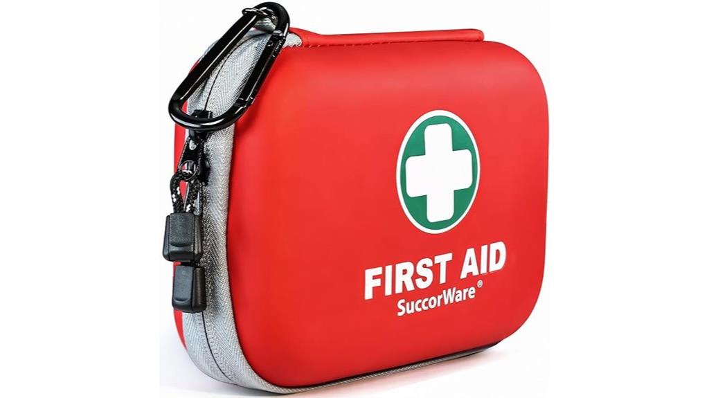 small hard shell first aid kit