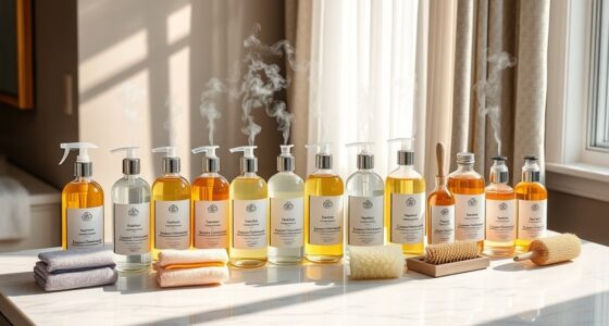 spa like aromatherapy cleaning sets