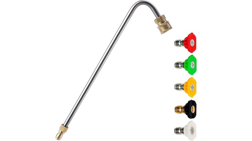 stainless steel gutter cleaner