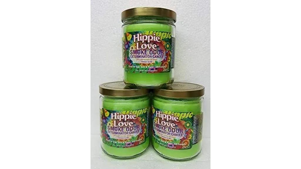 three pack candle set