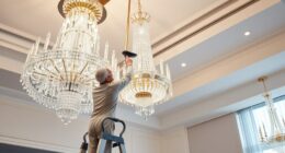 top chandelier cleaning poles