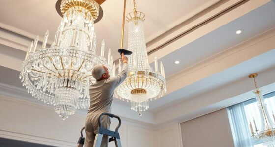 top chandelier cleaning poles