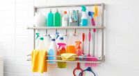 top cleaning supply wall racks