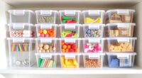 top clear storage tubs