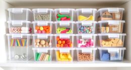 top clear storage tubs