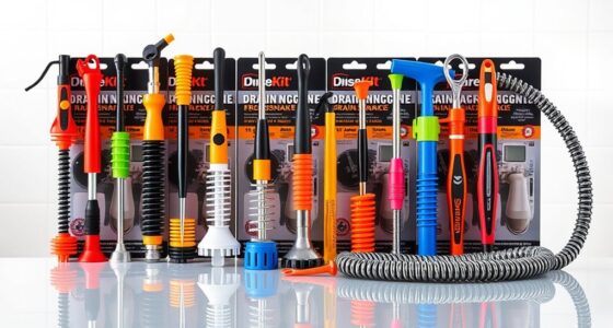 top drain unclogging kits