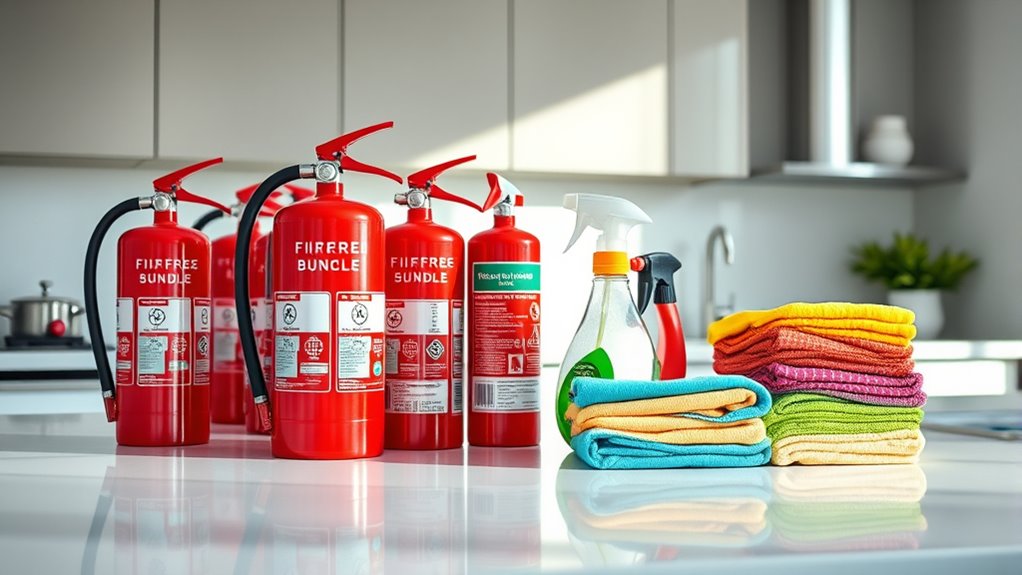 top fire safety and cleaning bundles