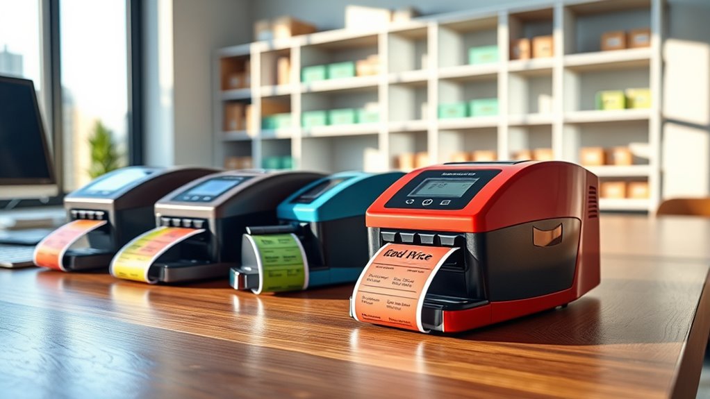 top label makers for organization
