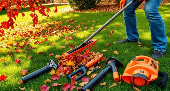 top leaf raking tools
