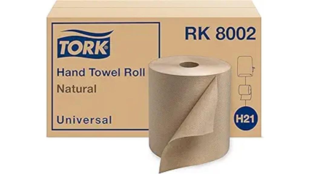 tork natural hand towel