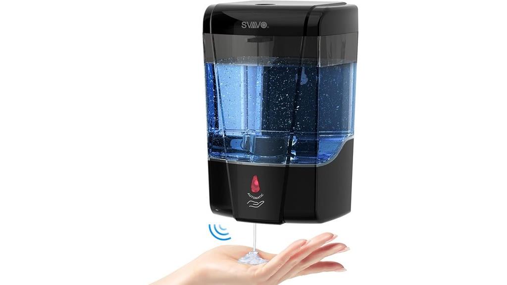 touchless wall mount soap dispenser