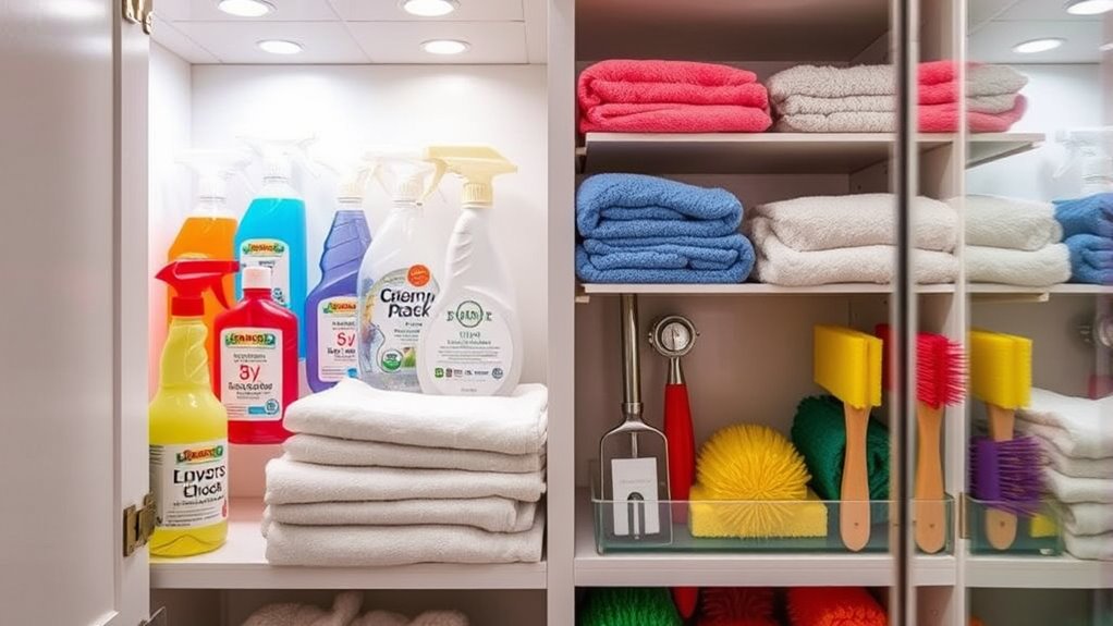 vacation rental cleaning supplies