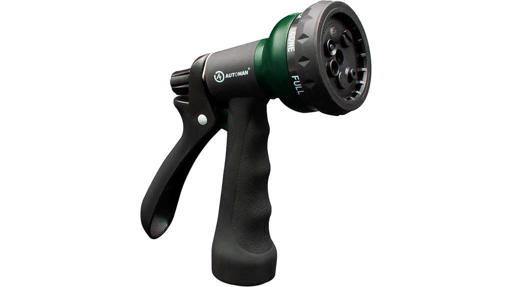 versatile garden hose nozzle