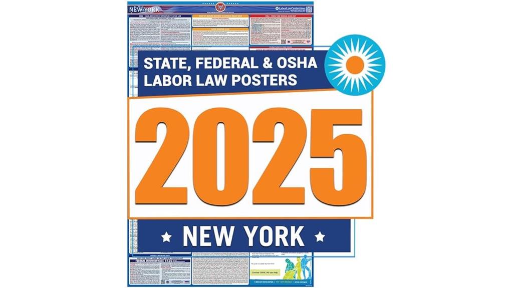 waterproof osha labor poster