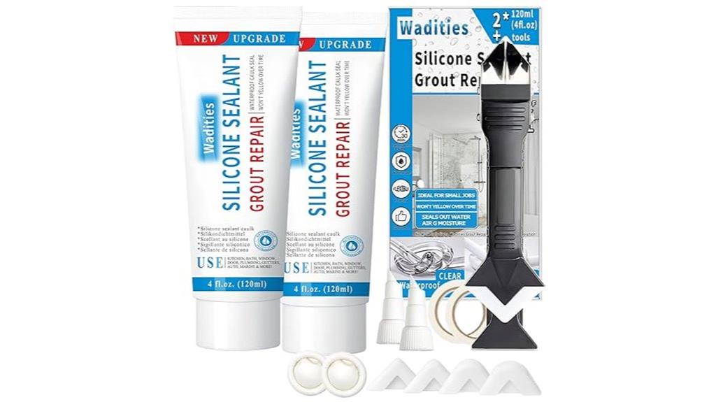 waterproof silicone sealant pack