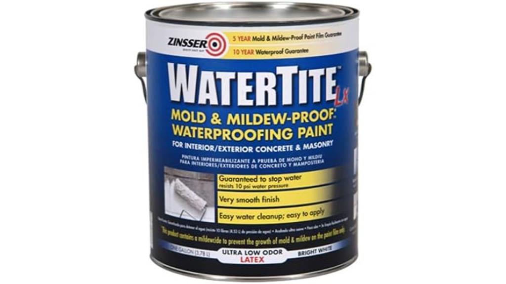 white mold resistant paint