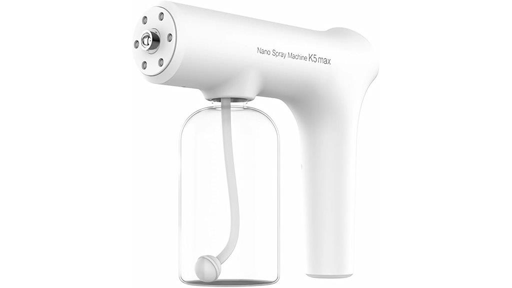 wireless nano fogger with blue light