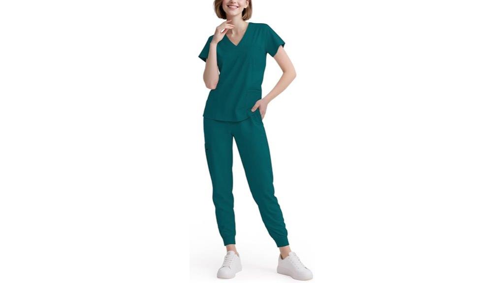 women s medical scrubs set