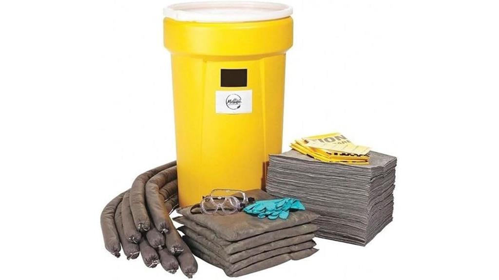 yellow 55 gallon spill kit