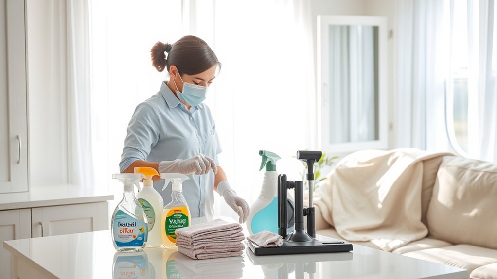 allergen reducing home cleaning strategies