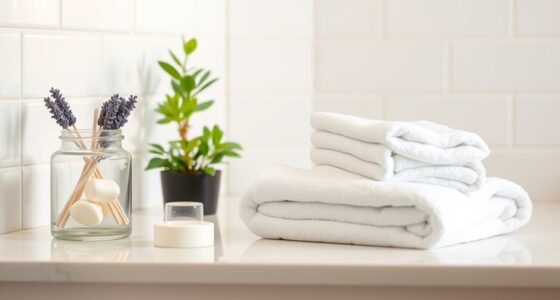 bathroom cleaning and preparation