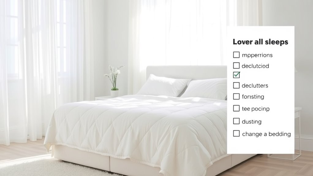 bedroom clutter elimination tips