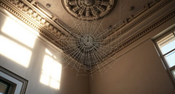 ceiling and corner cobweb removal