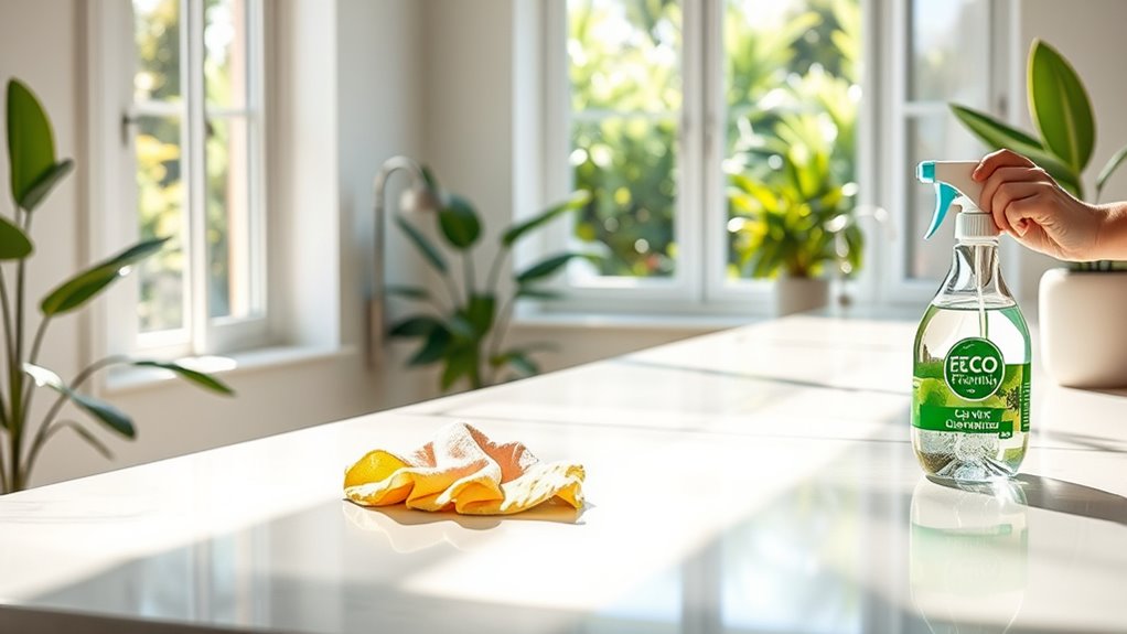 choose eco friendly low voc cleaners