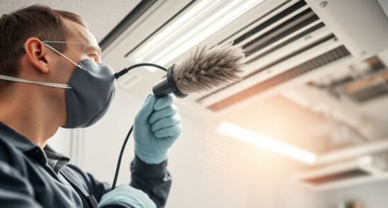 clean air vents regularly