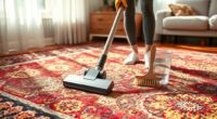 clean area rugs effectively