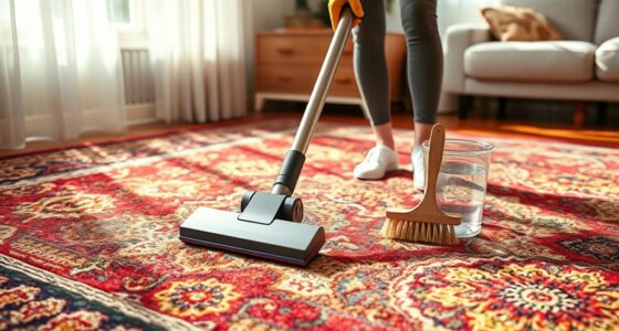 clean area rugs effectively