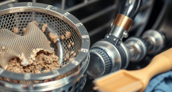 clean dishwasher filter spray arms