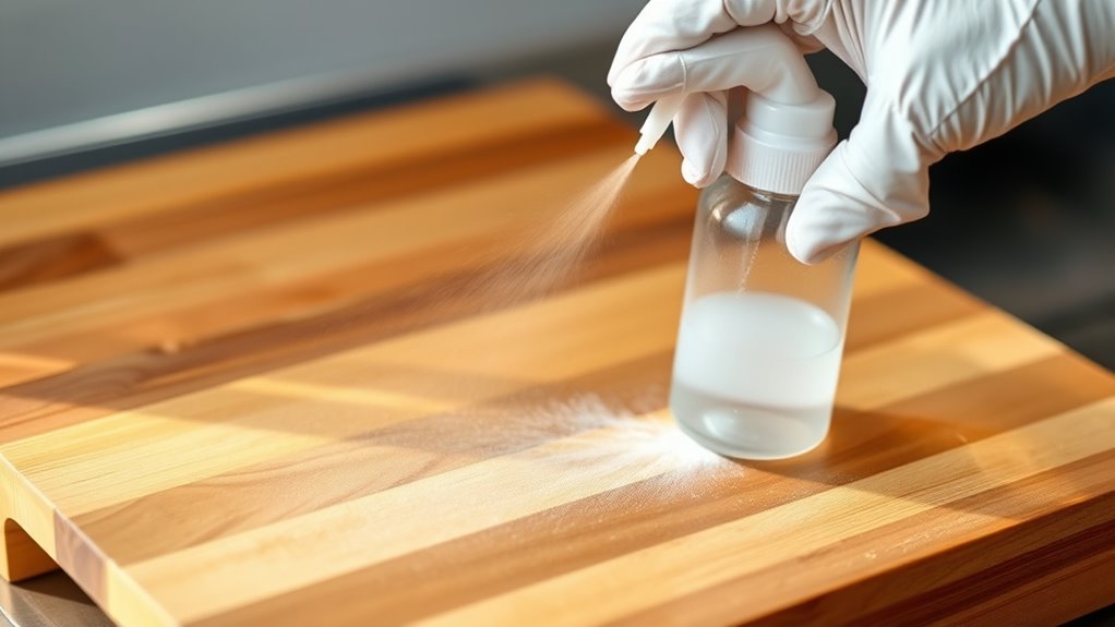 clean disinfect oil protect