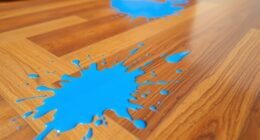 clean fresh paint spills