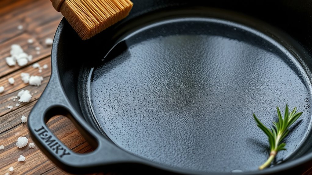 clean season maintain cast iron