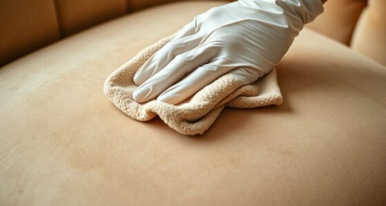 clean with suede brush