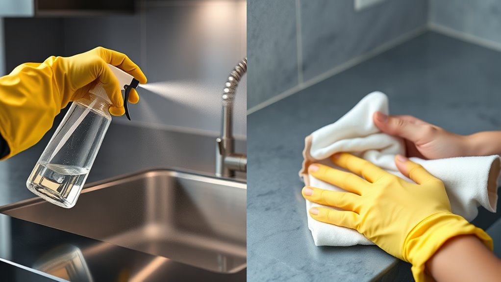cleaning and disinfecting differences