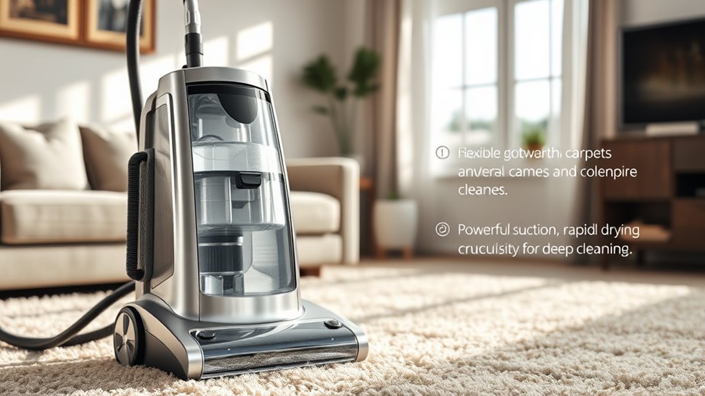 cleaning drying portability capacity