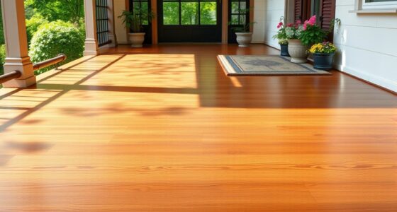 cleaning porch and entry steps