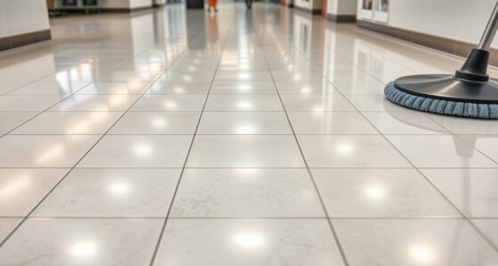 commercial tile grout maintenance