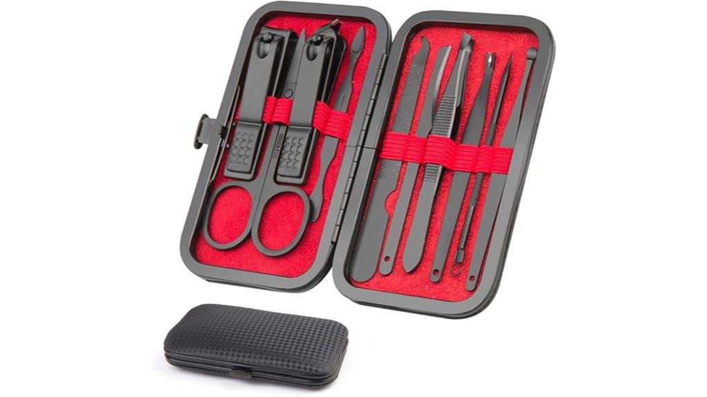 complete 10 piece manicure set