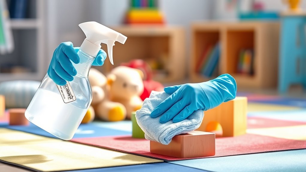 consistent childcare hygiene practices
