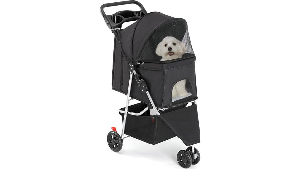 crispy pet stroller design