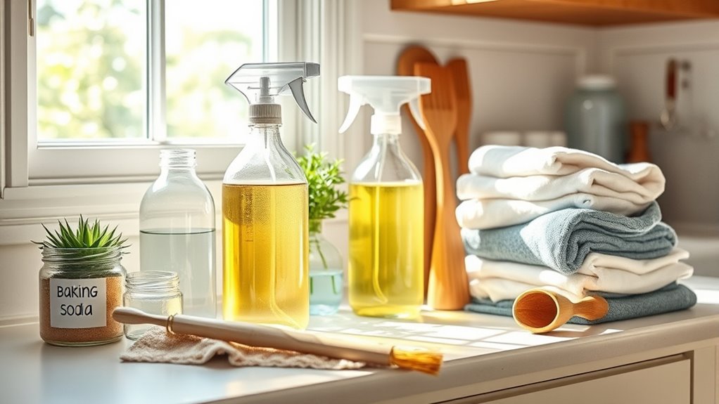 cutting plastic in cleaning