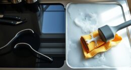 daily and weekly stove cleaning