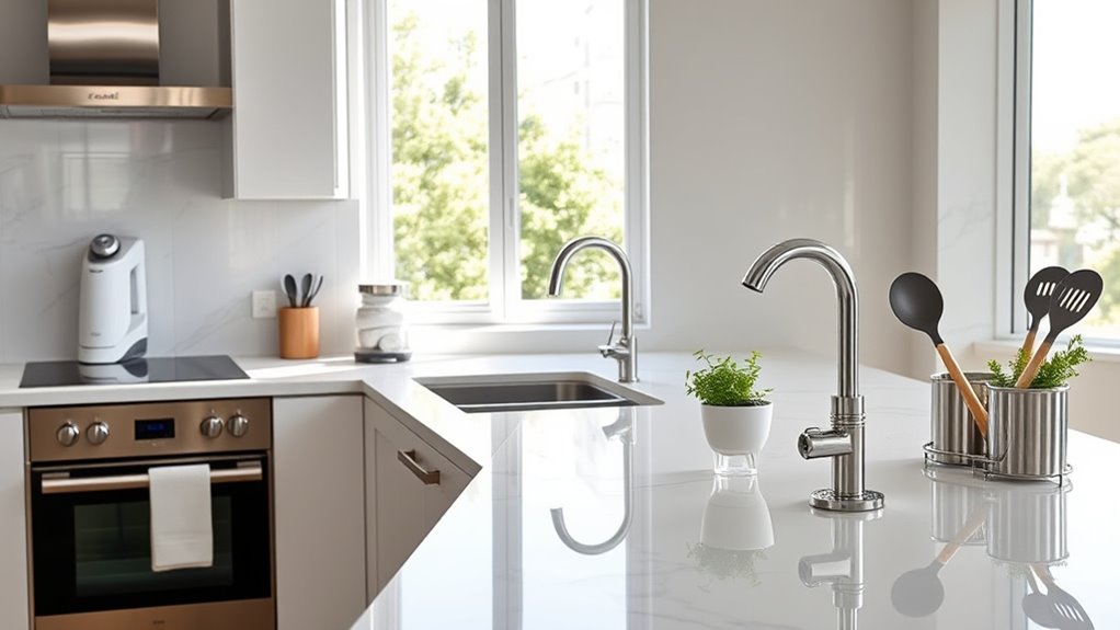 deep cleaning kitchen appliances