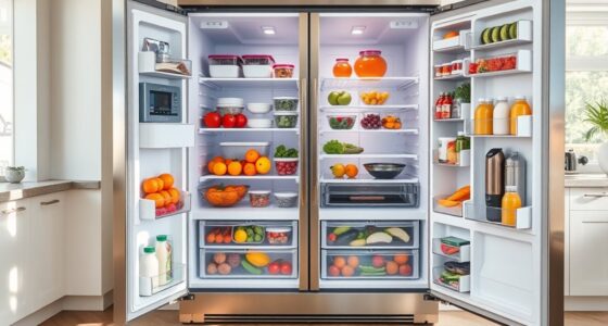 deep fridge freezer cleaning