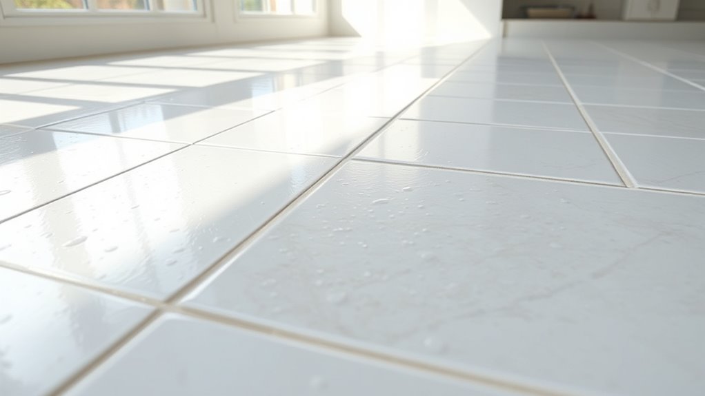 deep grout cleaning routine