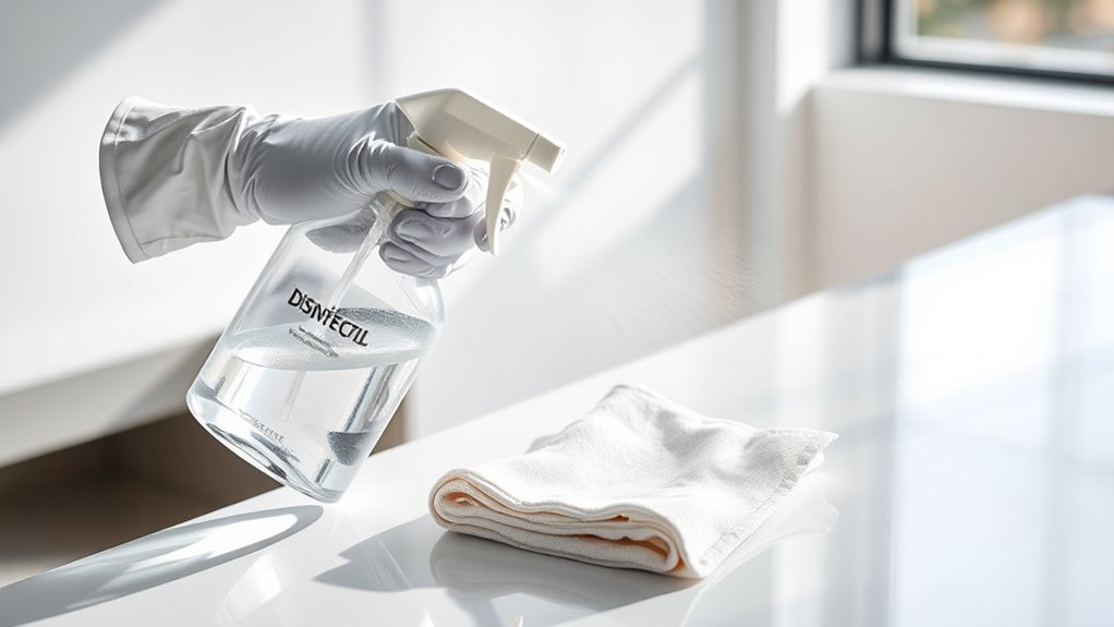 disinfection versus cleaning differences