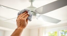 dust free ceiling fan cleaning